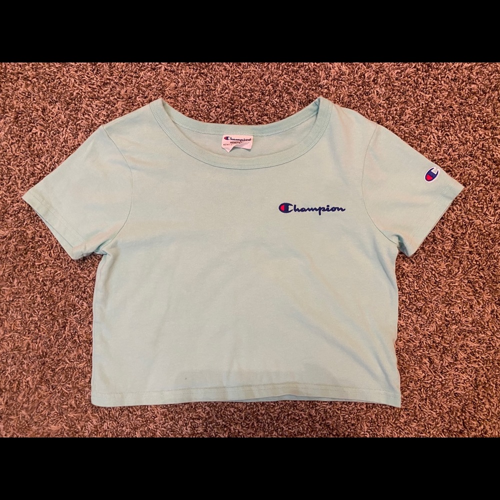 Champion cropped tee